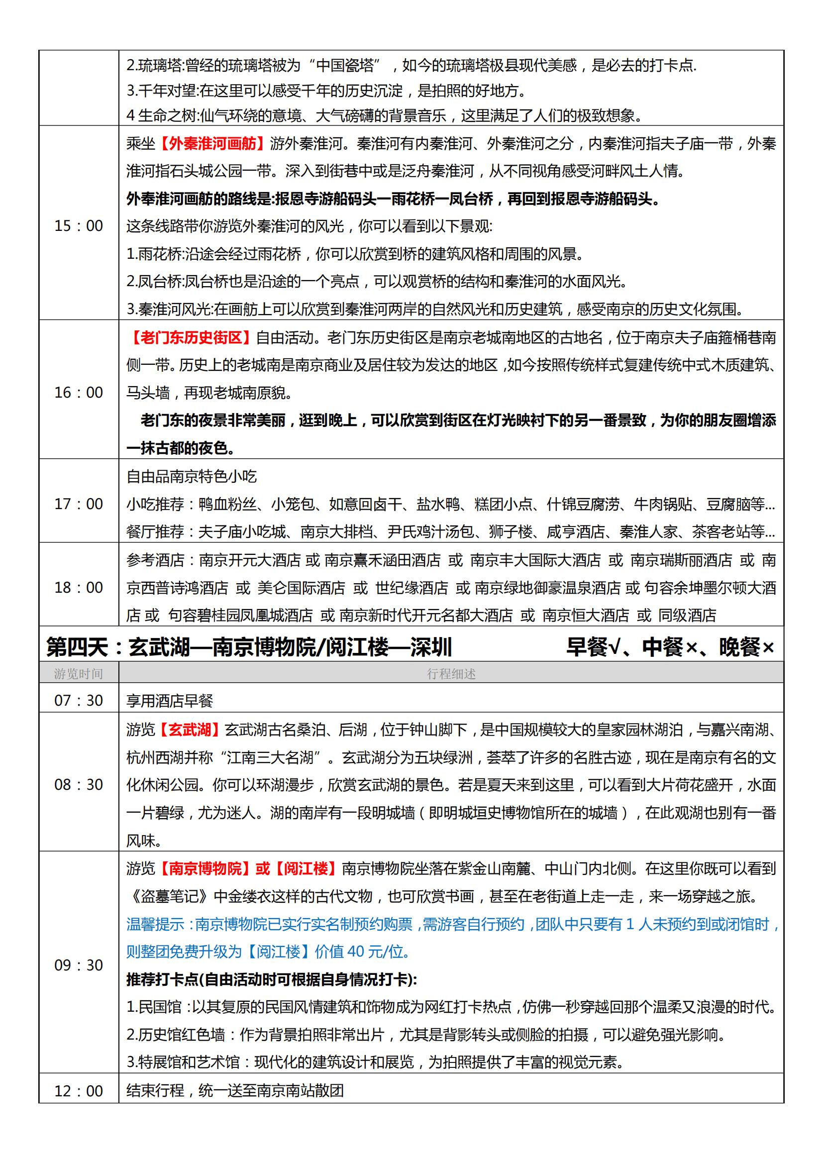 【揚(yáng)州南京】雙飛四日純玩跟團(tuán)游_04